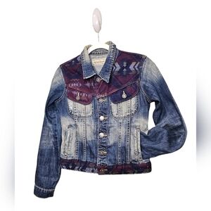 Anthropologie Artisan De Luxe women jean jacket small